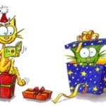 Les cadeaux des petits chats